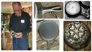 Harold R. Henry Vintage & Antique Cast Iron Cookware Collection, Griswold Wagner, Lower Level, Vid 1