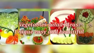 unique easy vegetables salad ideas|Amkhan|