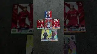 Premier League Adrenalyn plus 2023 card pack opening 1 #premierleague #football #panini #cardpacks