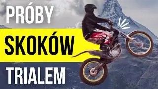 Pr&oacute;by skok&oacute;w trailem - Honda Montesa Cota 4rt