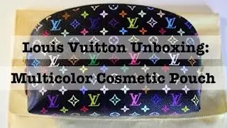 Louis Vuitton Multicolor Cosmetic Pouch Unboxing