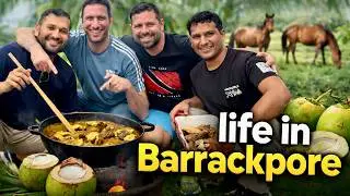 West White Boys in South Trinidad 🇹🇹 Barrackpore Countryside (Coconut Water + Curry Duck + Horses)
