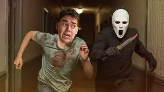 الشخص المجهول بوز البيت عند جرجس و رامي وانتقم منهم حسن كارثه كاميرات المراقبه 😱‼️