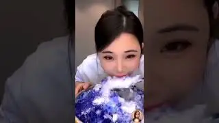 YY'S shaved AND crushed ice eating #asmrice #shavediceeating #crunchyice