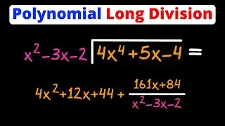 Polynomial Long Division Simplified | Eat Pi
