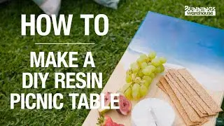 How to Make a D.I.Y. Resin Picnic Table - Bunnings Warehouse