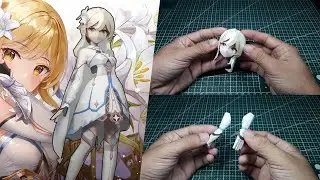 Genshin impact （原神） | Figures Making | LUMINE | Papercraft