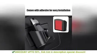Car Dashboard Key Storage Box Reusable Back Adhesive Organizer Box Anti-Slip Dashboard Organizer Car