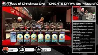 12 Prizes of Christmas Eve Live Draw!