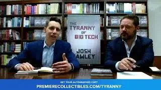 Josh Hawley Book Signing & Interview | The Tyranny of Big Tech