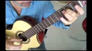 Fugue BWV 1000 for guitar, J.S. Bach, Online guitar lesson