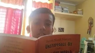 Shreyam read a book name is Unstoppable with us volume 2 in Shreyam's music world