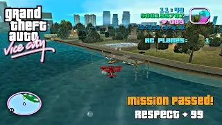 FLYING BOMBS Destroy Boats Mission GTA Vice City RC Mission Complete Grand Theft Auto Gameplay
