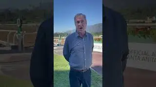 John Sadler on Slider's Stakes Win