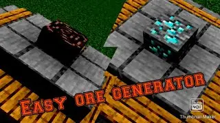 INFINITE ORE GENERATOR TUTORIAL | MINECRAFT #viral #technogamerz #minecraft