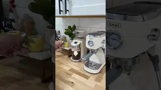 Свежий кофе дома ☕ Комплект кофемашины Gevi Espresso #эспрессо #любителикофе