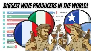 Top 10 Wine Producing Countries | Wine Production by Country Over Time
