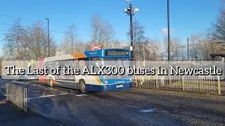 The last of the ALX300 buses in Newcastle