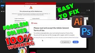 Adobe General Terms of Use Explained | Please read and accept the Adobe General Terms of Use 2025