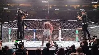 Alex Pereria vs Khalil Rountree Jr.  FULL Knockout UFC 307 (Fan Footage) Crowd Reaction video