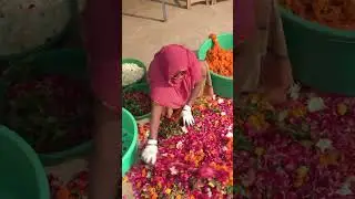 C&oacute;mo se convierten los p&eacute;talos de flores en varitas de incienso