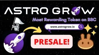 ASTRO GROW NEW TOKEN PLARTFORM REVIEW || X100 PROJECT REVIEW || JOIN COMMUNITY+PRIVATE SALE IS LIVE🚀