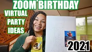 ZOOM BIRTHDAY PARTY IDEAS 2021   HD 1080p