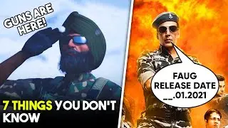 FAUG Release Date Announced 😱| FAUG Anthem Song 😍| 7 THINGS You DON