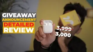 GIVEAWAY Announcement | Realme Buds Air Review After 10 Days of Use | Best TWS under 4,000