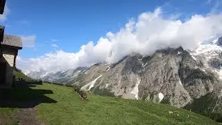 Rifugio Walter Bonatti - Malatr&agrave; Valley, Val Ferret, Courmayeur, Italy 4K