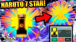 SHOWCASE NARUTO 7 STAR COM A KURAMA NO ALL STAR TOWER DEFENSE