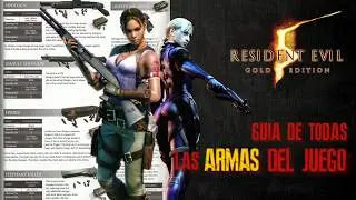 [Resident evil 5] GU&Iacute;A de TODAS LAS ARMAS | Rese&ntilde;a completa de todas las armas del juego