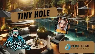 Tiny Hole on a Above Ground Pool | Leak Detection