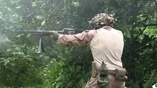 B-Roll: Marines Train with French Forces in Live-Fire Exercise Delayen