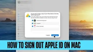How to Sign Out of Apple ID on Mac - 2026 Guide