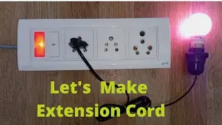 How To Make An Electric Extension Board | Extension Board Wiring Connection | Heavy Duty Extension