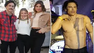 Shirtless Tom Sandoval performs with his cover band amid Scandoval fallout