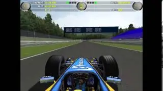 F1C- Reanult R25 Fernando Alonso Hotlaps @SPA