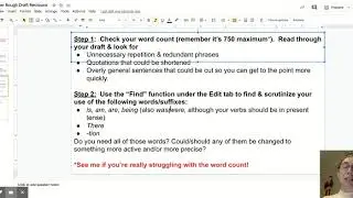 01 December Rough Draft Revisions   Google Slides