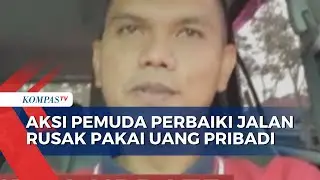 Viral! Aksi Pengusaha Pekanbaru Diteror Usai Perbaiki Jalan Rusak dengan Uang Pribadi
