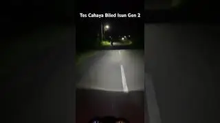 Tes Cahaya Biled Isun Gen 2 #biled #tiger2000 #modifikasi