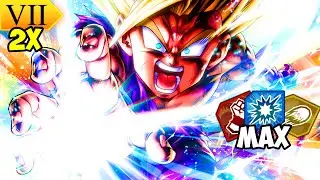 THE MOST POWERFUL!!! 2X ZENKAI 7 BUFFED LF REVIVAL SSJ2 GOHAN MAX ARTS BOOSTED | Dragon Ball Legends