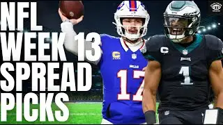 NFL WEEK 13 SPREAD PICK PREDICTIONS FOR EVERY GAME!
