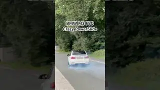 BMW M3 F80 Crazy PowerSlide #bmwm3f80 #m3f80 #bmwm3 #bmw #powerslide