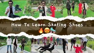 How to Start Inline skating 🛼in Only  Simple Steps 😍// Skating Lessons for Beginners #inlineskating 