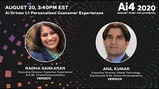 AI Driven 1:1 Personalized Customer Experiences with Verizon