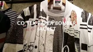BAL 2019 SS ITEM「CO TEX PAPER BOMBER JACKET」