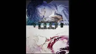 Phosphophyllite vs Gintoki Sakata (writing) #Phosphophyllite #gintoki #writing