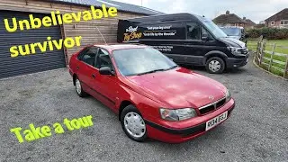 Невероятно простой Toyota Carina E 1.8 Auto: всего 60 000 миль! (Максимальная надежность?)