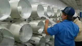 How is fiberglass produced？